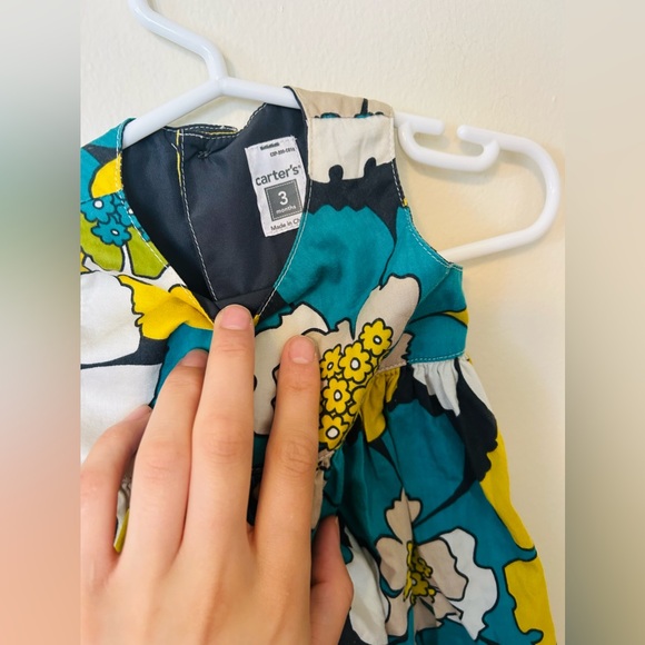 Carters Floral Dress - Picture 3 of 3